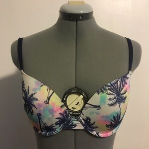 Victoria’s Secret PINK Tropical Print Bra